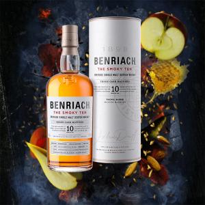 BenRiach Smoky 10 Year Old 700ml | Speyside Single Malt Scotch Whisky | BenRiach