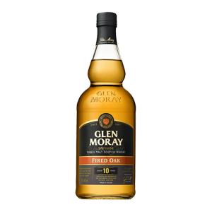 Glen Moray 10 Year Old Fired Oak 700ml | Speyside Single Malt Scotch Whisky | Glen Moray