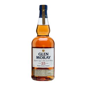 Glen Moray 25 Year Old Portwood Finish 700ml | Speyside Single Malt Scotch Whisky | Glen Moray