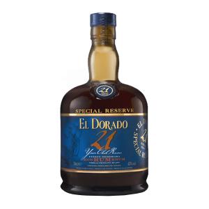El Dorado Rum 21 Years Old 700ml | Demerara Special Reserve Rum | El Dorado