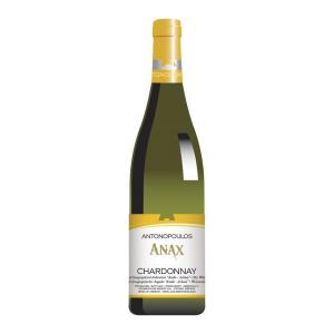 Αντωνόπουλου Άναξ Chardonnay | ΠΓΕ Αχαΐα Λευκός Ξηρός (2021) 750ml | Αμπελώνες Αντωνόπουλου