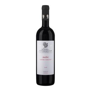 Merlot Γιατάκι Ερυθρός | ΠΓΕ Κοιλάδα Αταλάντης Ξηρός (2019) 750ml | Κτήμα Χατζημιχάλη