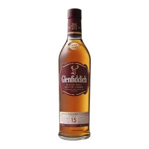 Glenfiddich 15 Year Old Unique Solera Reserve 700ml | Single Malt Scotch Whisky | Glenfiddich