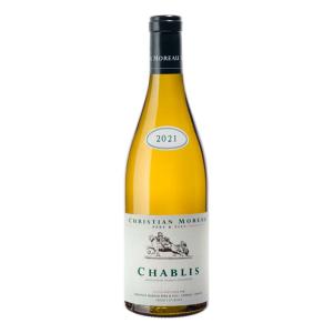 Chablis Moreau | AOP Chablis Dry White Wine Chardonnay (2021) 1.5L | Domaine Christian Moreau