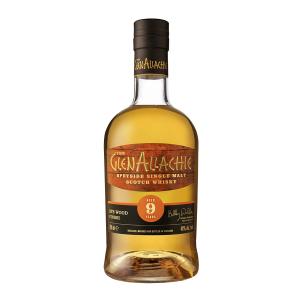 GlenAllachie 9 Year Old Rye Wood Finish 700ml | Single Malt Scotch Whisky | GlenAllachie