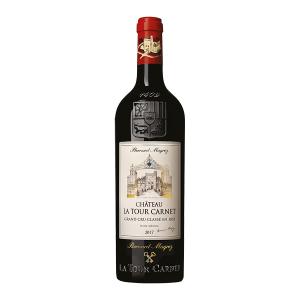 Chateau La Tour Carnet | Saint Estephe 4e Grand Cru AC Dry Red Wine Merlot Cabernet Sauvignon Cabernet Franc (2017) 750ml | Bernard Magrez