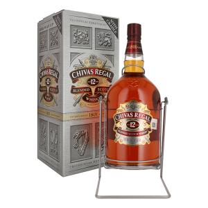 Chivas Regal 12 Year Old with Cradle 4.5L | Blended Scotch Whisky | Chivas Regal