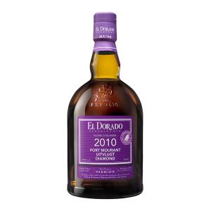 El Dorado Rum 2010 Port Mourant Uitvlugt Diamond 700ml | Blended Demerara Rum | El Dorado