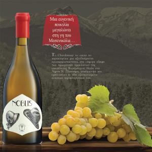 Messenicola Noblis | ΠΓΕ Καρδίτσα Λευκός Ξηρός Chardonnay (2020) 750ml | Winery Monsieur Nicolas