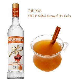 Stolichnaya Salted Karamel Vodka 700ml | Premium Flavoured Vodka | Stolichnaya