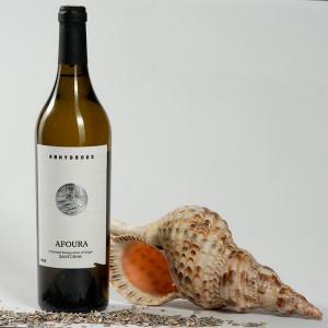 Anhydrous Άφουρα Λευκός | ΠΟΠ Σαντορίνη Ξηρός Ασύρτικο (2022) 750ml | Anhydrous Winery