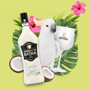 Mangaroca Batida De Coco Liqueur 700ml | Brazilian Liqueur | Mangaroca Batida