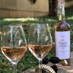 Domaine Costa Lazaridi Rose | PGI Drama Dry Wine Merlot Agiorgitiko Grenache (2023) 750ml | Domaine Costas Lazaridis