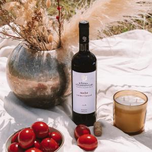 Merlot Γιατάκι Ερυθρός | ΠΓΕ Κοιλάδα Αταλάντης Ξηρός (2019) 750ml | Κτήμα Χατζημιχάλη