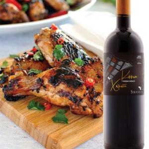 Κόκκινα Χώματα | ΠΓΕ Κρήτη Ερυθρός Cabernet Sauvignon Κοτσιφάλι (2016) 750ml | Οινοποιείο Στραταριδάκη