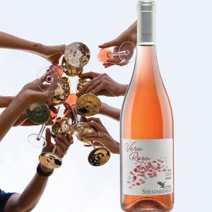 Vera Rosa | ΠΓΕ Κρήτη Ροζέ Ξηρός Merlot Μοσχάτο Σπίνας (2023) 750ml | Οινοποιείο Στραταριδάκη