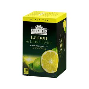 Ahmad Tea Lemon and Lime Black Tea 20 Φακελάκια 40g | Μαύρο Τσάι με Λεμόνι και Λάιμ | Ahmad Tea