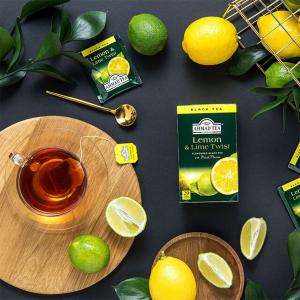Ahmad Tea Lemon and Lime Black Tea 20 Φακελάκια 40g | Μαύρο Τσάι με Λεμόνι και Λάιμ | Ahmad Tea