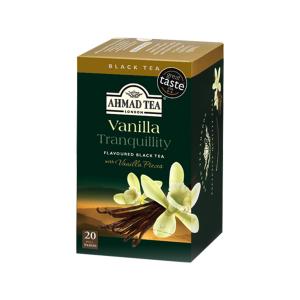 Ahmad Tea Vanilla Tranquillity Black Tea 20 Teabags 40g | Ahmad Tea
