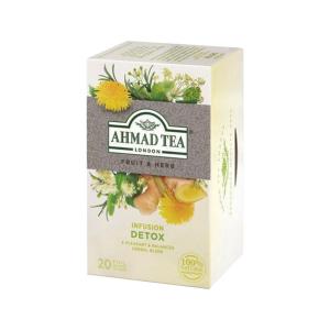 Ahmad Tea Detox Fruit and Herbal Infusion 20 Φακελάκια 40g | Μείγμα Βοτάνων για Αποτοξίνωση | Ahmad Tea