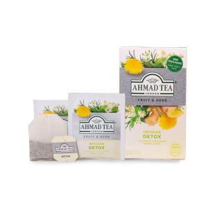 Ahmad Tea Detox Fruit and Herbal Infusion 20 Φακελάκια 40g | Μείγμα Βοτάνων για Αποτοξίνωση | Ahmad Tea