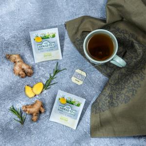 Ahmad Tea Detox Fruit and Herbal Infusion 20 Φακελάκια 40g | Μείγμα Βοτάνων για Αποτοξίνωση | Ahmad Tea