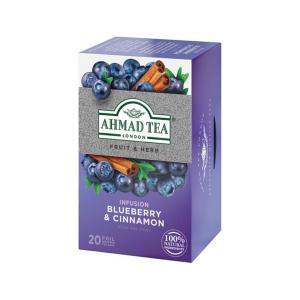 Ahmad Tea Blueberry and Cinnamon Infusion 20 Teabags 40g | Ahmad Tea