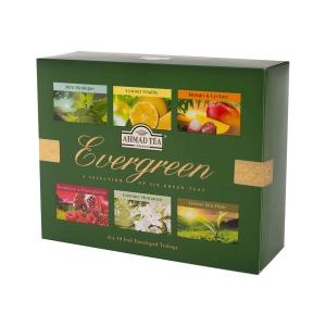Ahmad Tea Evergreen Selection of Green Teas (6x10) 60 Teabags 115g | Ahmad Tea