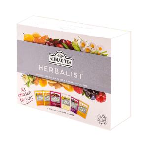 Ahmad Tea Herbalist Selection of  Fruit and Herb Infusions (6x10) 60 Teabags 115g | Ahmad Tea